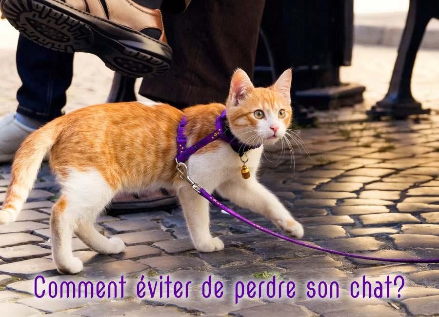 Attention à votre chat pour ne pas le perdre