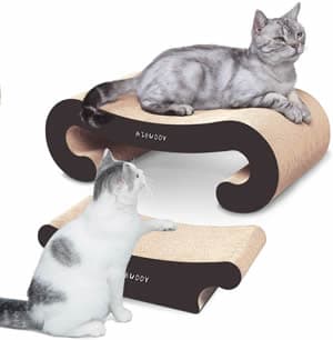 Meilleur Griffoir pour chat design 2 en 1 de Aibuddy