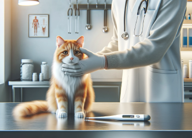 Comment prendre la température d’un chat pour savoir si il est malade